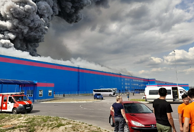 В Ozon сообщили о судьбе заказов со сгоревшего склада в Подмосковье