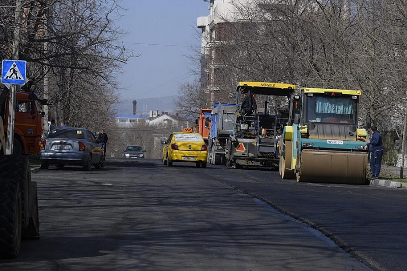 В Новороссийске в рамках нацпроекта отремонтировали «победную» улицу