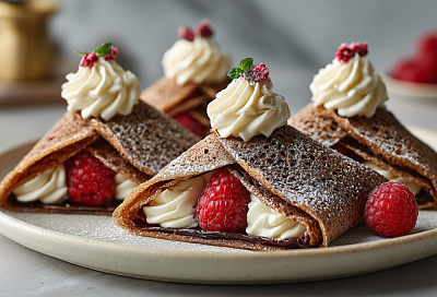 Как приготовить треугольные блинные пирожные без духовки за 20 минут