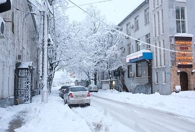Еще 30 см снега выпадет в Краснодарском крае в ближайшие сутки