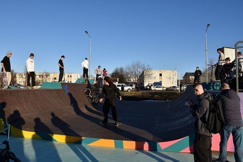 Самый большой на Юге России скейт-парк открыли в Краснодарском крае