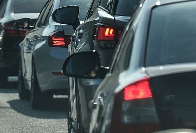 В Краснодаре образовались 9-балльные пробки