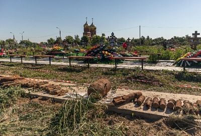 На Кубани рабочий нашел на кладбище несколько десятков авиабомб времен Великой Отечественной