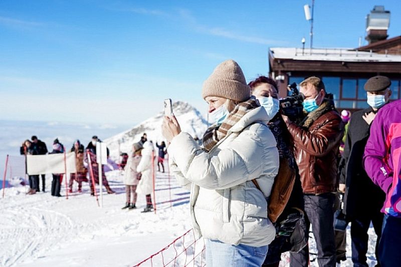 За зимний сезон Сочи посетили почти 1,3 млн туристов