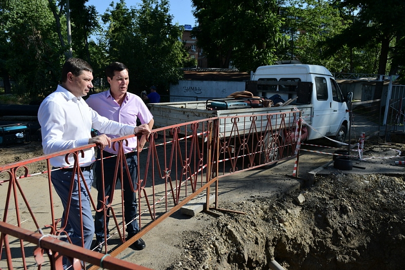«Краснодартеплосеть» восстановит муниципальную парковку на улице Бургасской после ремонта теплотрассы