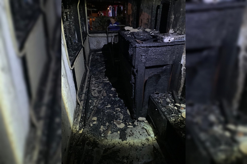 В Краснодарском крае при пожаре в частном доме погиб мужчина
