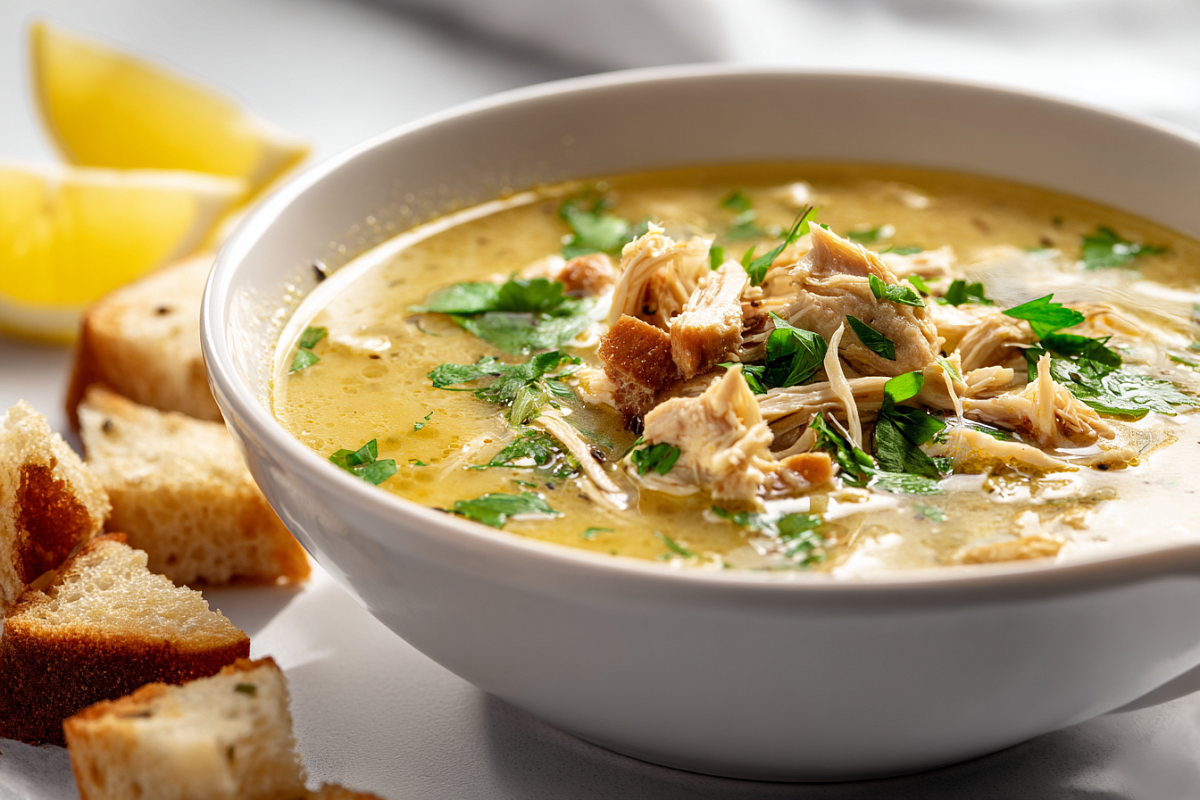 Варю настоящий грузинский суп из домашней курицы за копейки – аромат стоит на весь дом