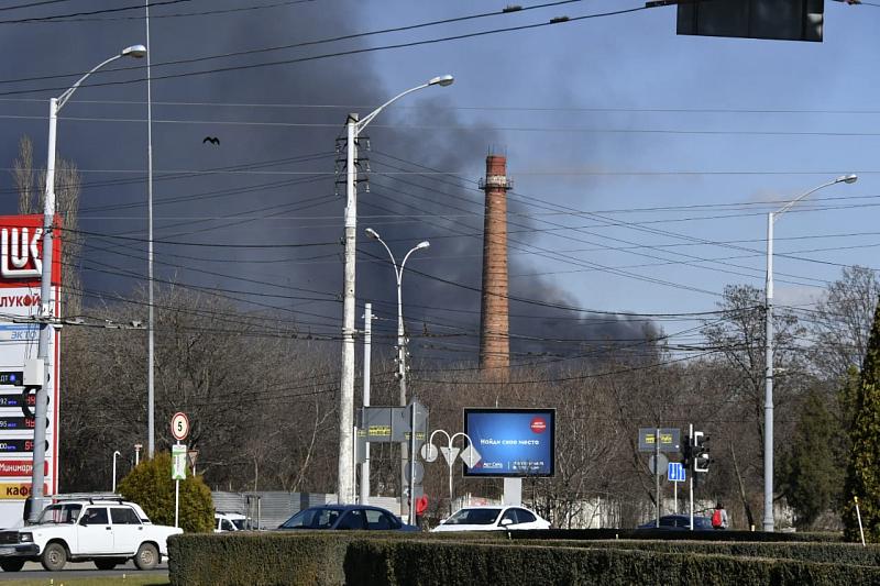 Что горит на Онежской в Краснодаре: стали известны подробности пожара 20 февраля