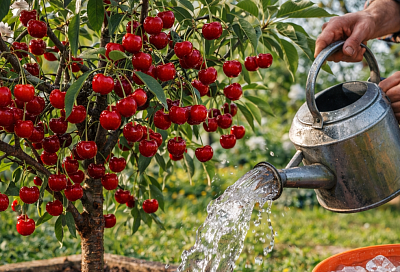 Ветки вишни трещат от ягод: заливаем деревце водой со льдом – процедура на 2 минуты, а успех на 100%