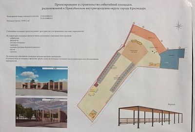 Стало известно, когда достроят большую событийную площадку в Прикубанском округе Краснодара 