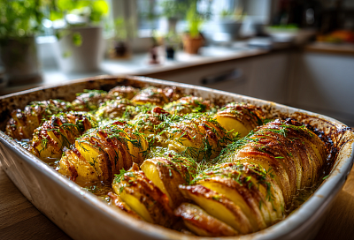 Главный секрет сочной картошки с грудинкой в духовке — семья будет в полном восторге от этой вкуснотищи