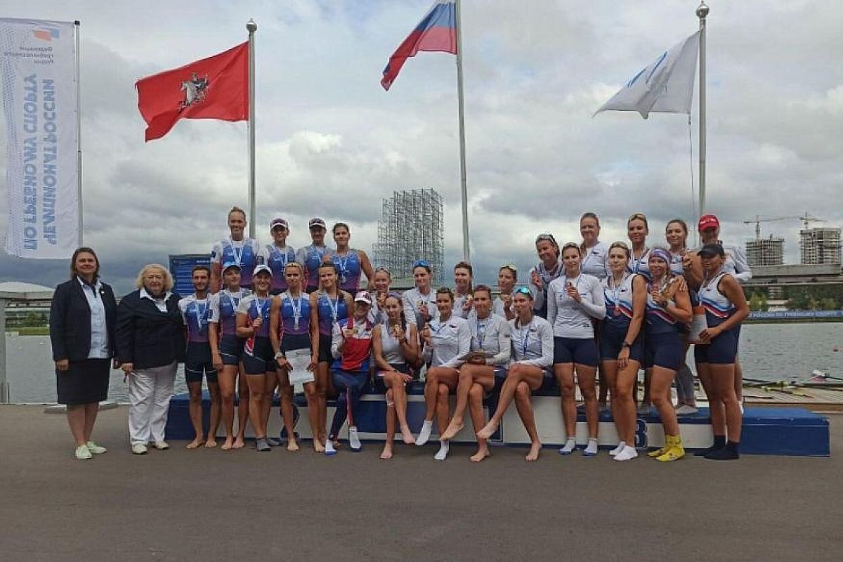 Гребцы из Краснодарского края завоевали 23 медали на чемпионате России