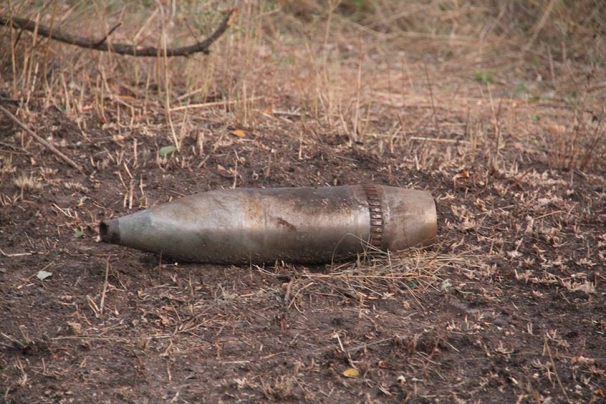 Под Новороссийском обнаружили боеприпас времен Великой Отечественной войны