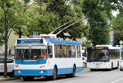 В Краснодаре с 15 октября возобновится движение троллейбусов по улице Тургенева