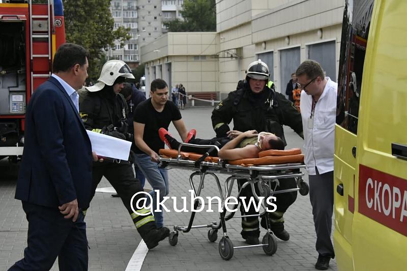 МЧС рассказало подробности несчастного случая во время плановых учений в больнице Краснодара