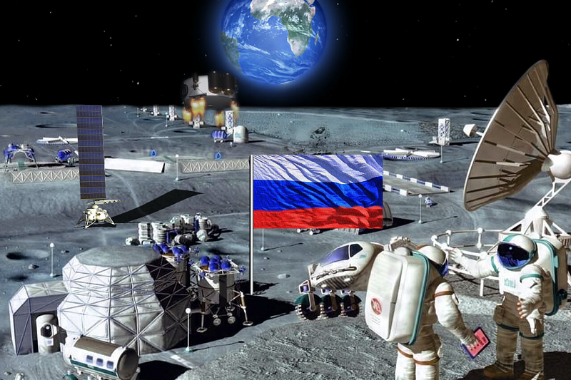 Роскосмос построит лунную базу и будет сдавать места в аренду