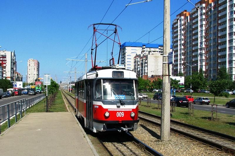 В Краснодаре временно изменят движение пяти трамвайных маршрутов 