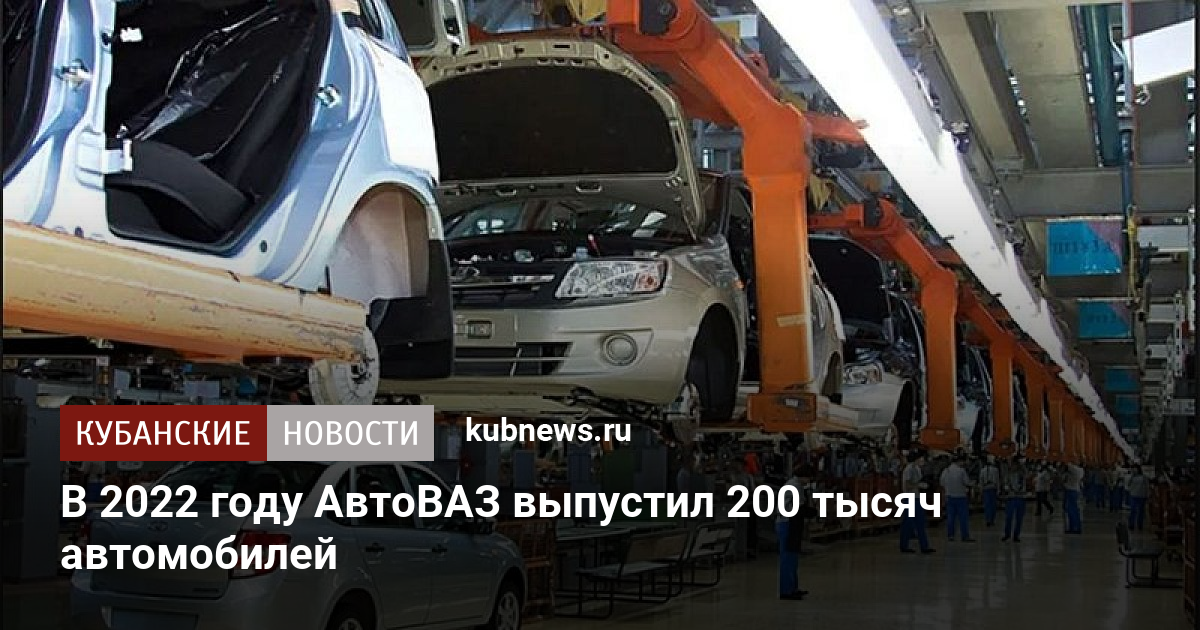 Планы автоваза на 2023