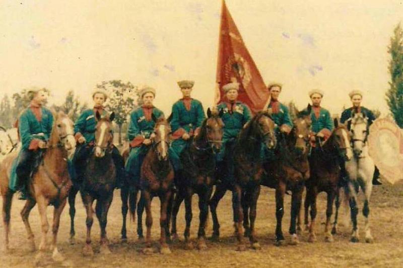 Бойцы 6-й Кубанско-Терской казачьей Чонгарской дивизии. 