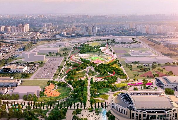 Парк достижений в Краснодаре станет самым крупным на Кубани