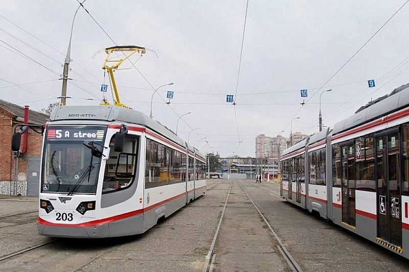 Миллиард рублей на закупку новых трамваев поступил в бюджет Краснодара