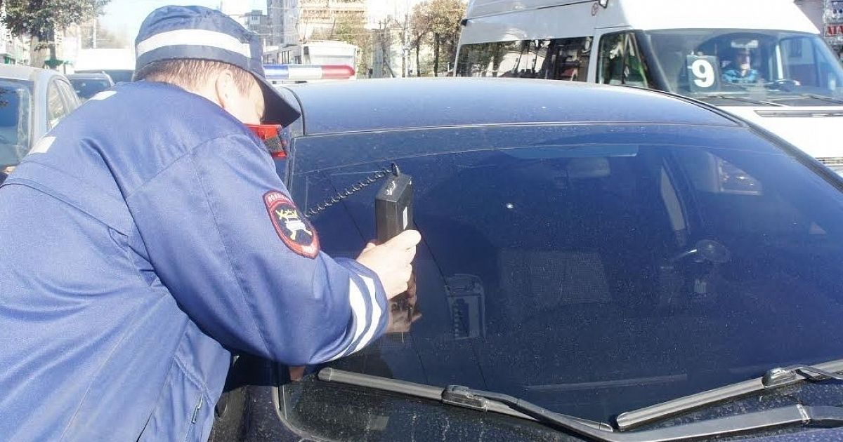 В Краснодаре за минувшие выходные за нарушение правил тонировки ...
