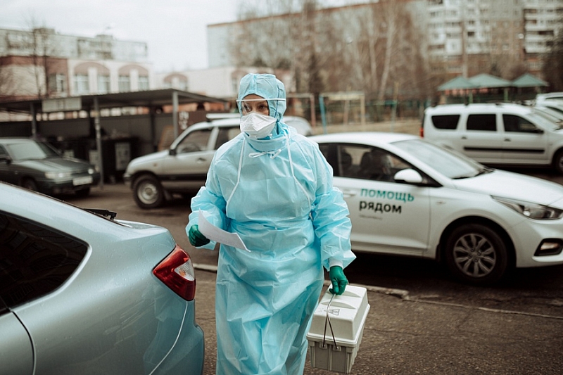 В Краснодарском крае во время пандемии коронавируса медикам оказывает поддержку бизнес