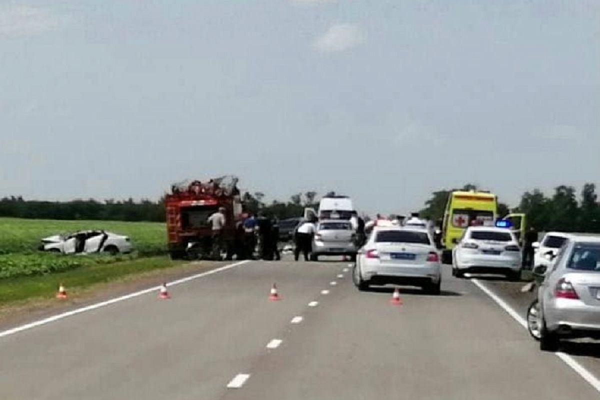 Число погибших при лобовом ДТП в Адыгее увеличилось до четырех