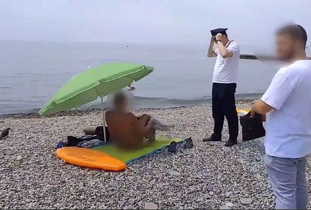 Полиция поймала трех нудистов на пляжах в Сочи