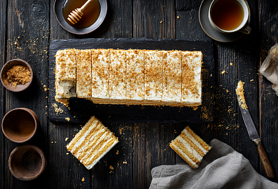 Медовик на один корж: быстрый, мягкий и очень домашний