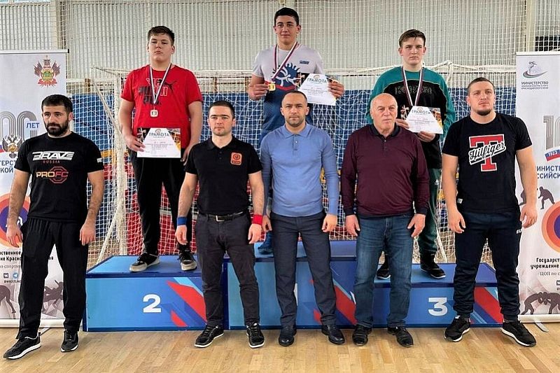 Сборная Краснодарского края завоевала 26 медалей на первенстве ЮФО по спортивной борьбе