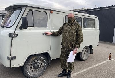 Позывной Балтика: «Спасибо кубанским волонтерам за "буханку"!»