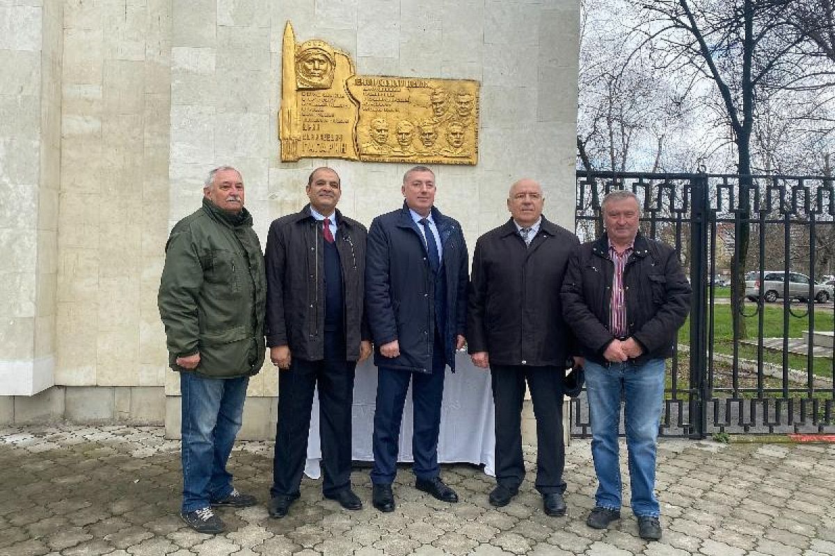 Перед полетом Гагарин тренировался на Кубани