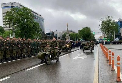 В торжественном прохождении войск в День Победы в Краснодаре примут участие около двух тысяч человек