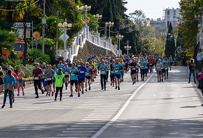 Самый масштабный легкоатлетический марафон ЮФО пройдет в Сочи 5 ноября