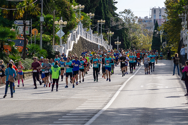 Самый масштабный легкоатлетический марафон ЮФО пройдет в Сочи 5 ноября