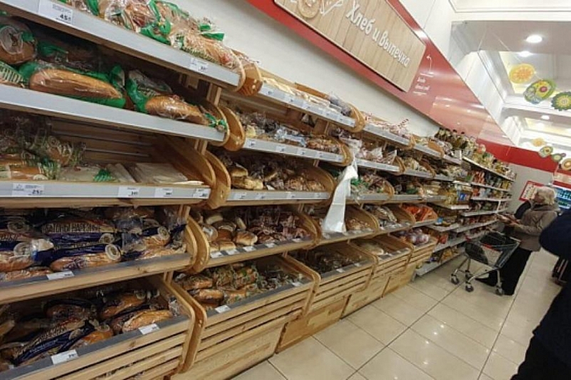 В магазинах Сочи дефицита продуктов не наблюдается