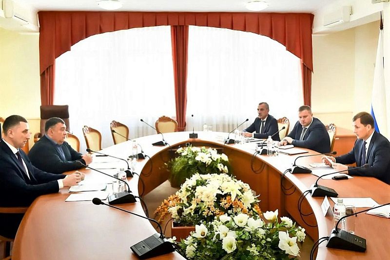 Вице-губернатор Андрей Коробка встретился с руководством Южного межрегионального Управления Россельхознадзора