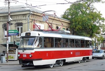 Вечером 2 февраля в Краснодаре поменяют пути следования трамваи № № 2, 3, 5 и 21