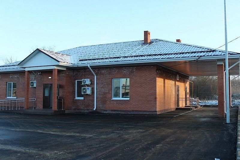 В Выселковском районе построили новую амбулаторию