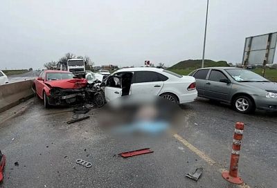 Водитель иномарки погиб в жестком ДТП под Анапой