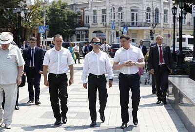 В Краснодар приехал премьер-министр Дмитрий Медведев