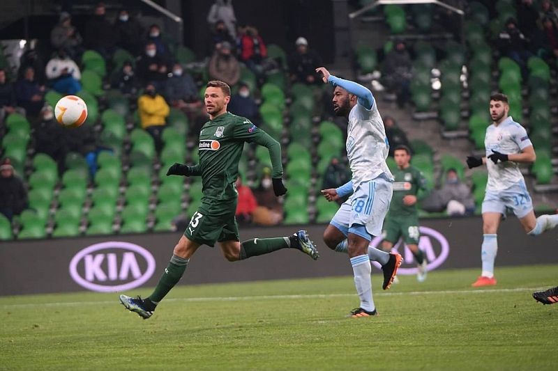 «Краснодар» дома проиграл «Динамо» Загреб в 1/16 финала Лиги Европы
