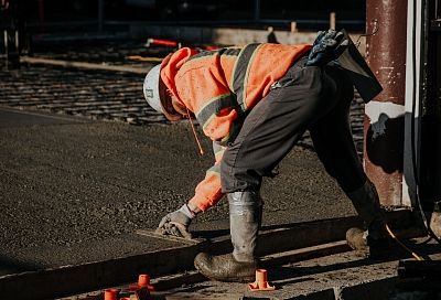 740 метров дороги ремонтируют в Крымске по региональной программе