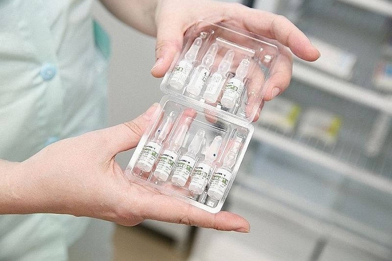 Пять районов Краснодарского края выполнили план вакцинации от коронавируса