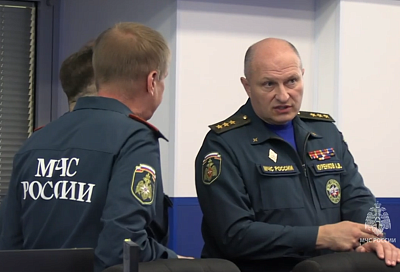 Глава МЧС Куренков вылетел в Краснодарский край