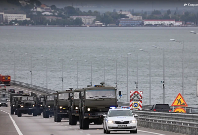 Войска ЮВО возвращаются к местам дислокации после учений в Крыму