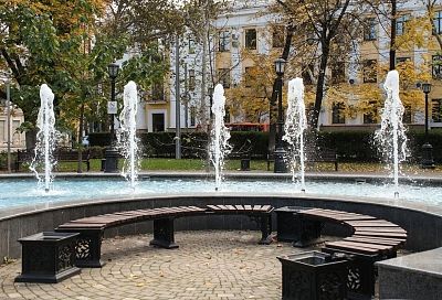 Сезон фонтанов в Краснодаре завершится днем 4 ноября