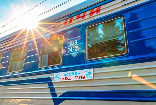 Ретро-поезд «Сочи» отправится в Абхазию в новогодние праздники