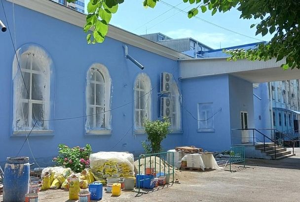 Детскую школу искусств № 11 Краснодара ремонтируют в рамках нацпроекта